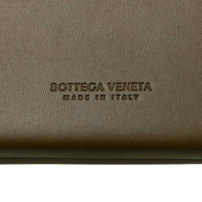 Bottega Veneta Nappa Logo Embossed Continental Wallet Mud 6 of 7