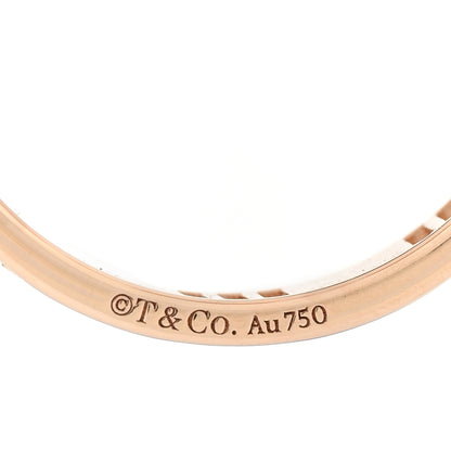 Tiffany 18K Rose Gold Ruby Atlas Pierced Ring 53 6.5 4 of 4