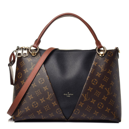 Louis Vuitton Monogram V Tote MM Black 1 of 10