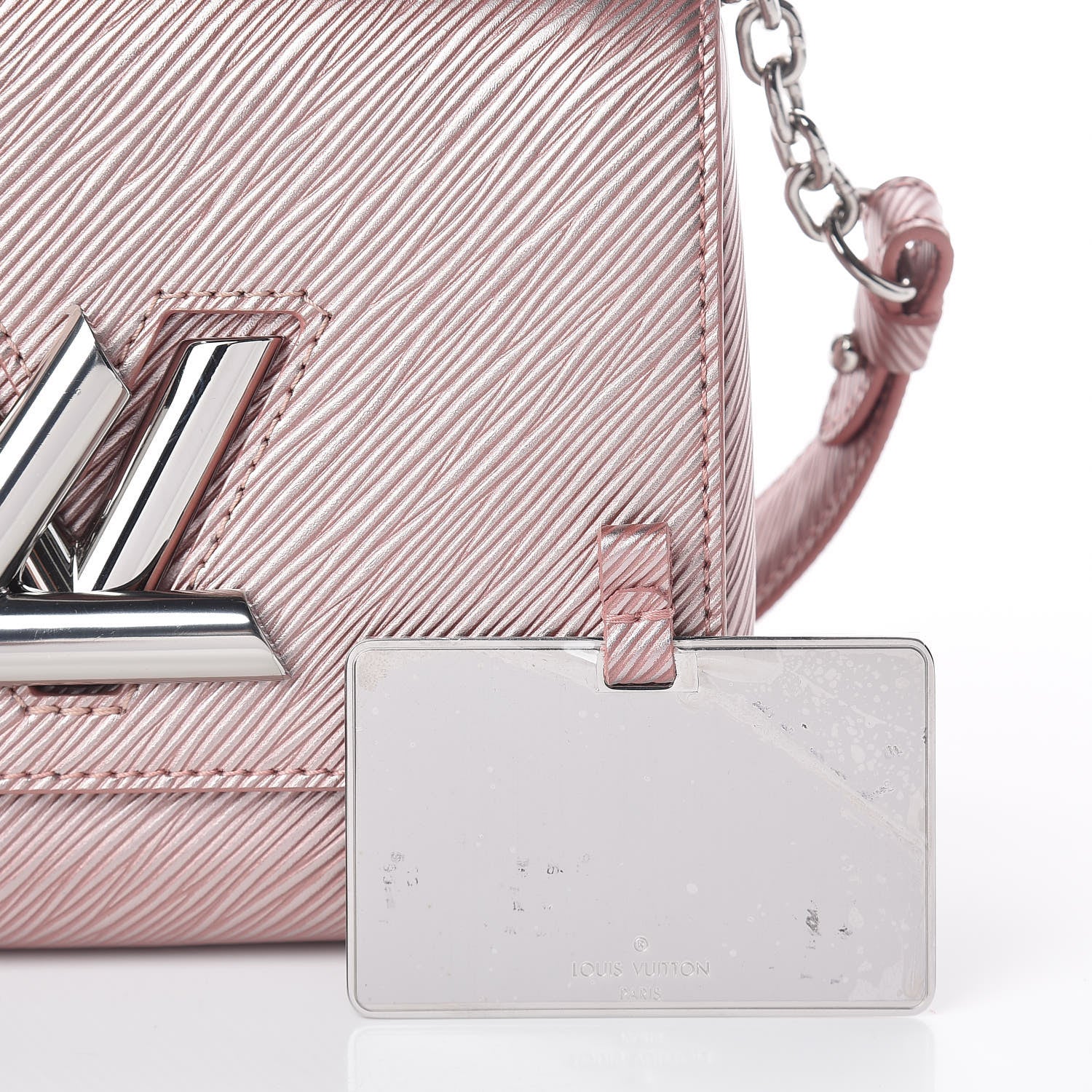 Louis Vuitton Epi Twist Shoulder Bag PM Rose Gold 9 of 10