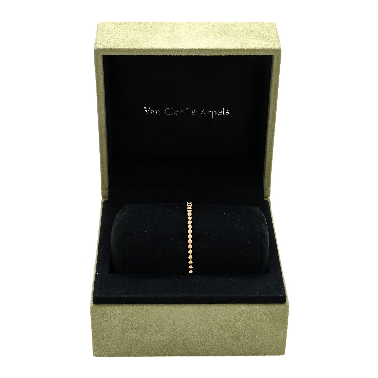 Van Cleef & Arpels 18K Yellow Gold Perlee Pearls of Gold Bracelet S 6 of 6