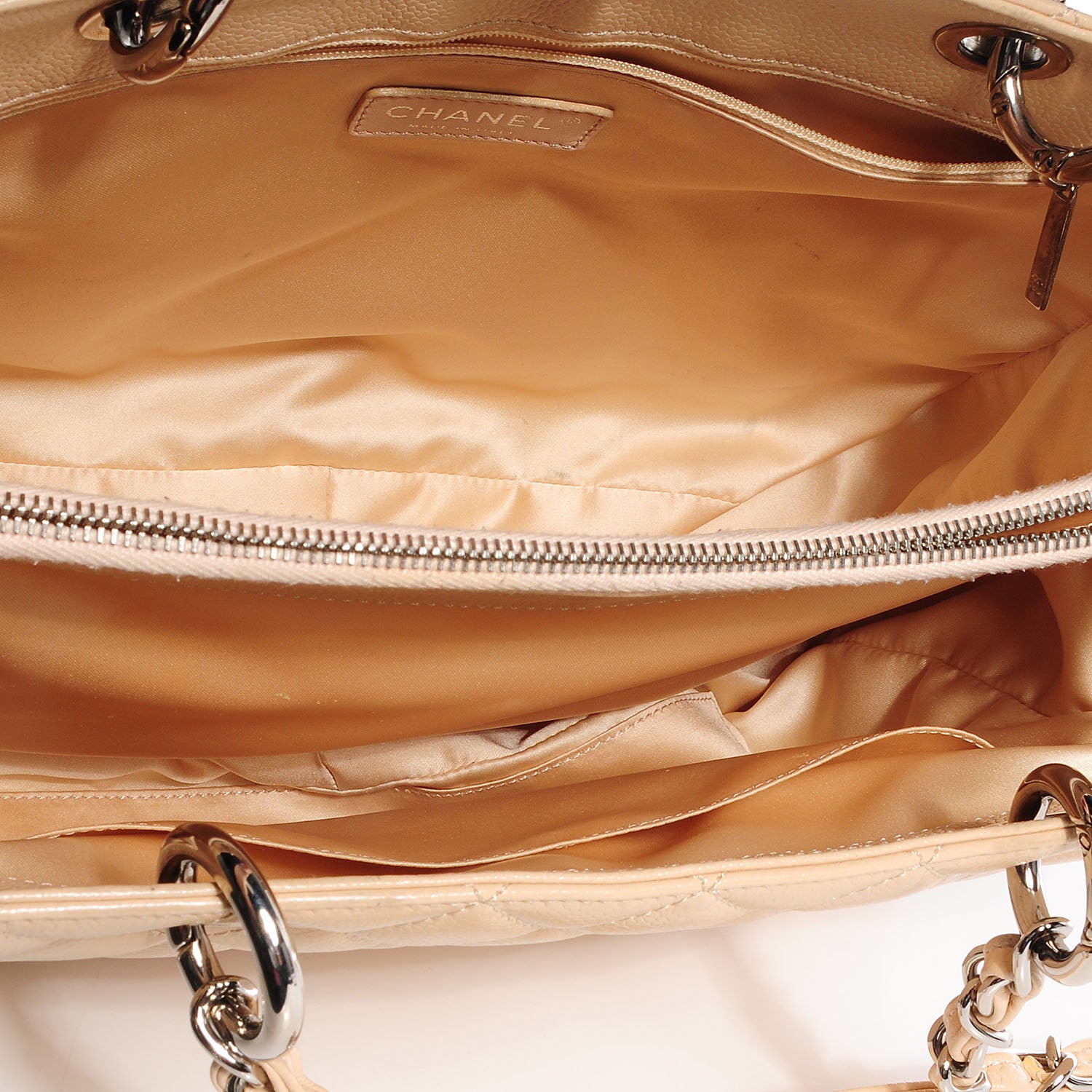 Chanel Caviar Grand Shopping Tote GST Beige Clair 5 of 7