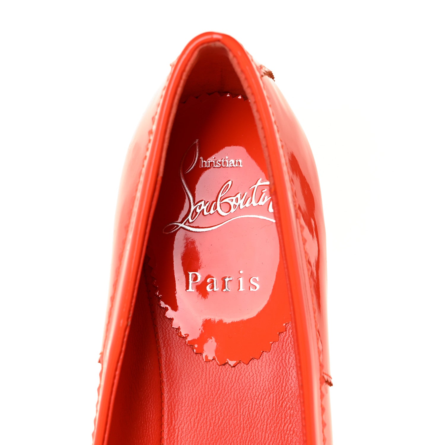 Christian Louboutin Patent Mamadrague Flats 35 Sunrise 7 of 8