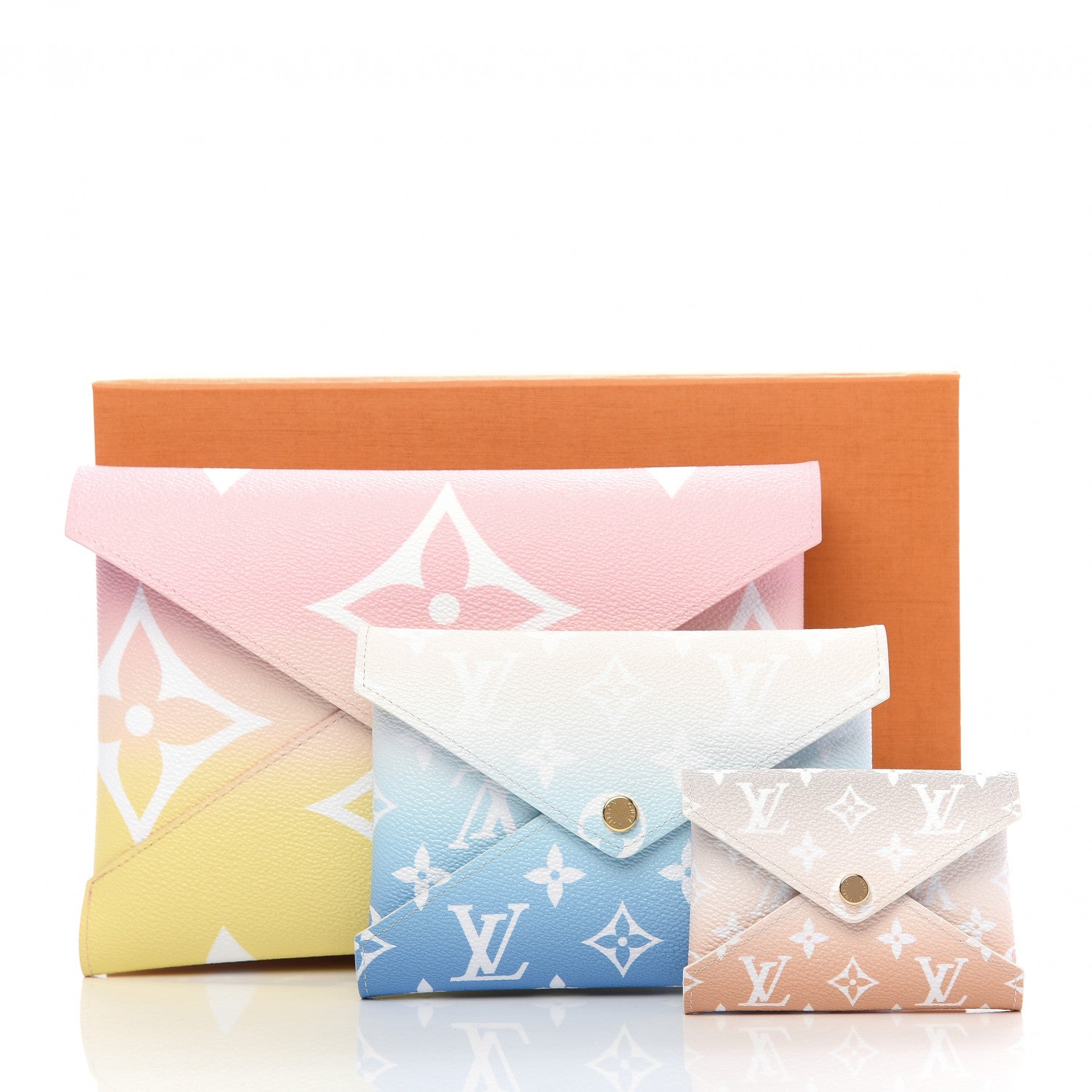 Louis Vuitton Monogram Giant By The Pool Kirigami Pochette Set 10 of 10