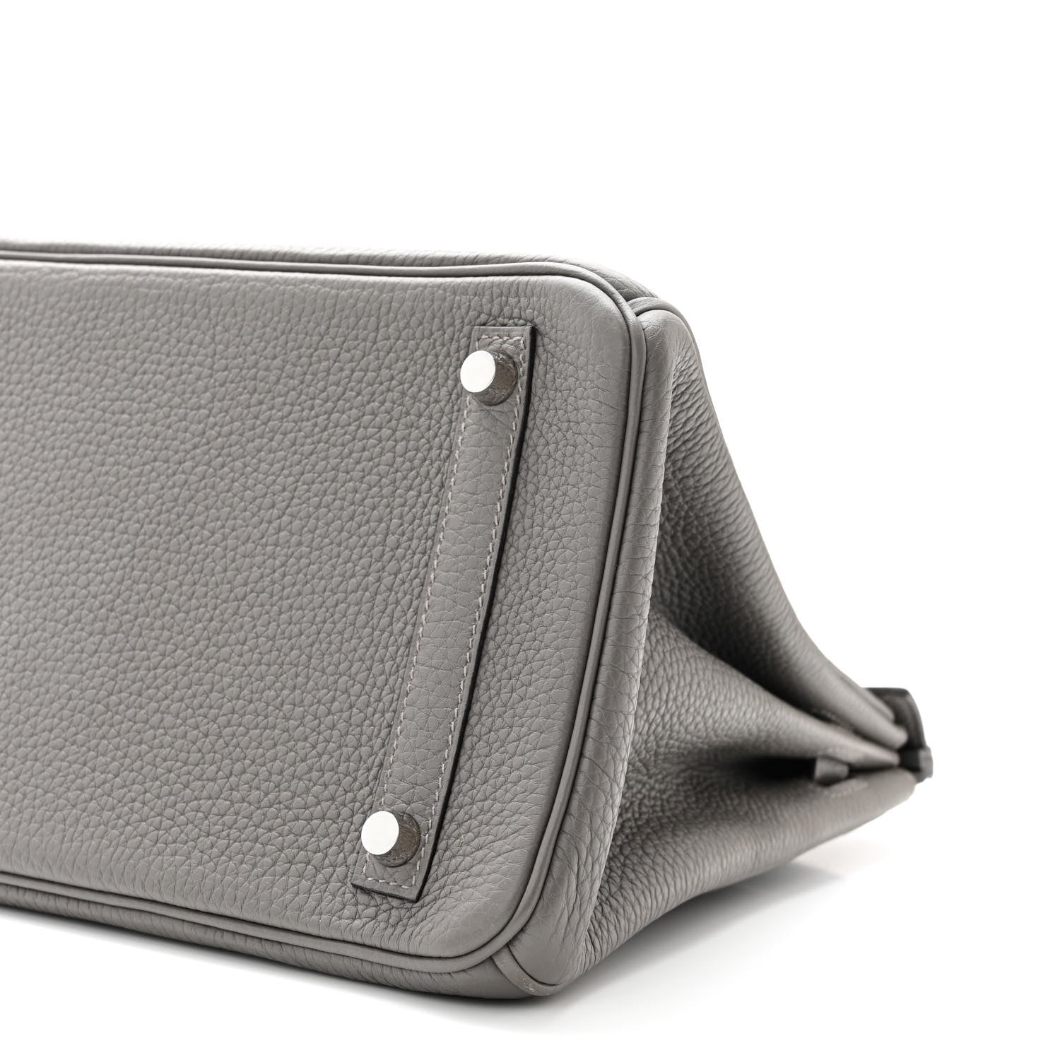 Hermes Togo BIRKIN 30 Gris Meyer 10 of 10