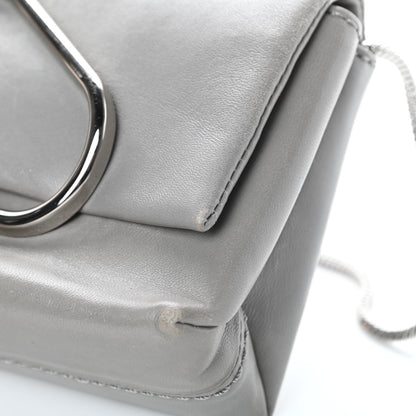 3.1 Phillip Lim Calfskin Alix Soft Flap Clutch Grey 17 of 18