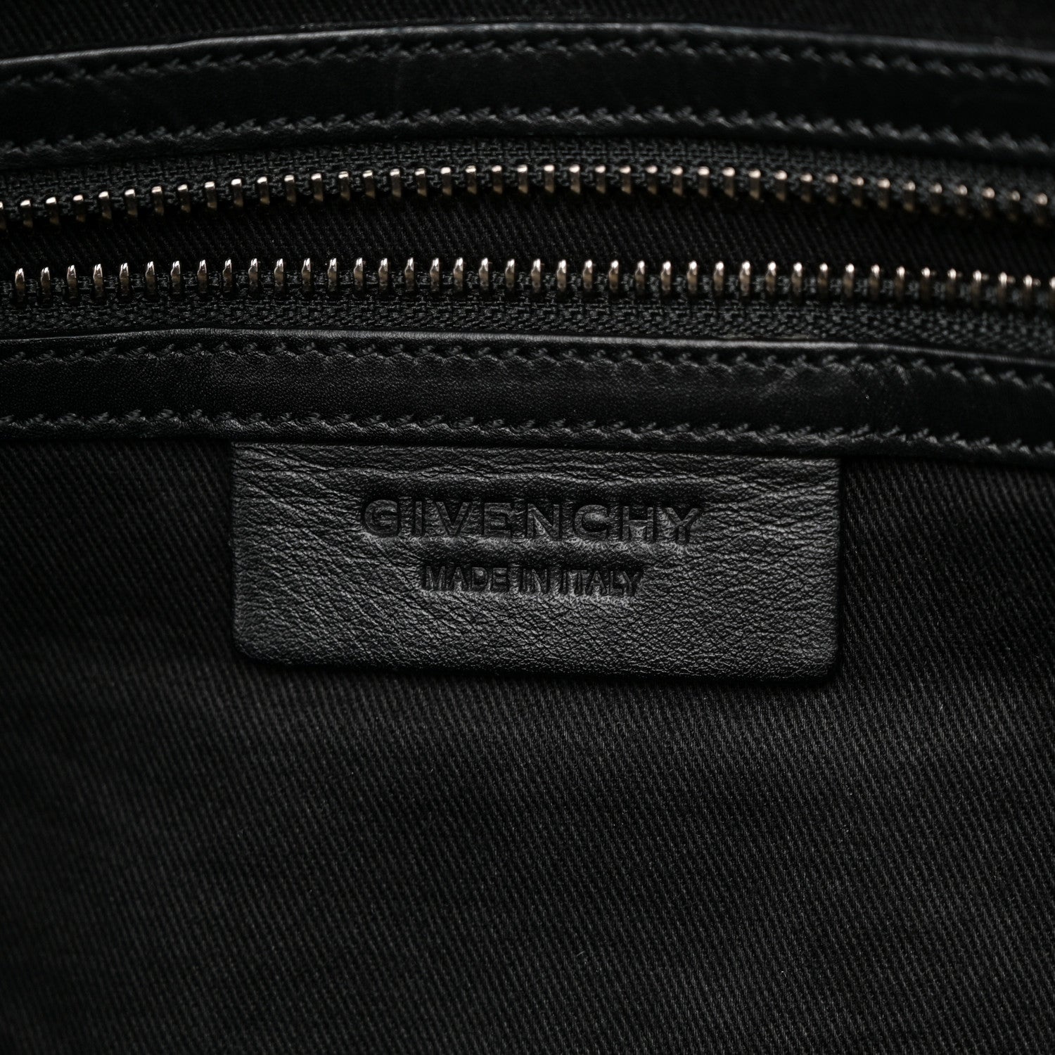 Givenchy Nubuck Crocodile Embossed Medium Nightingale Dark Brown 6 of 10