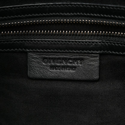 Givenchy Nubuck Crocodile Embossed Medium Nightingale Dark Brown 6 of 10