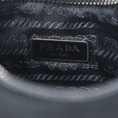 Prada Nylon Re-Edition 2005 Shoulder Bag Black 8 of 9