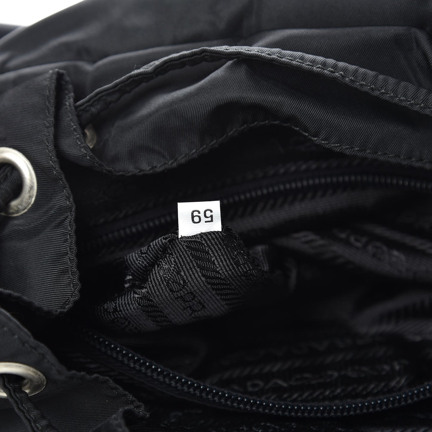 Tessuto Nylon Vela Backpack Black