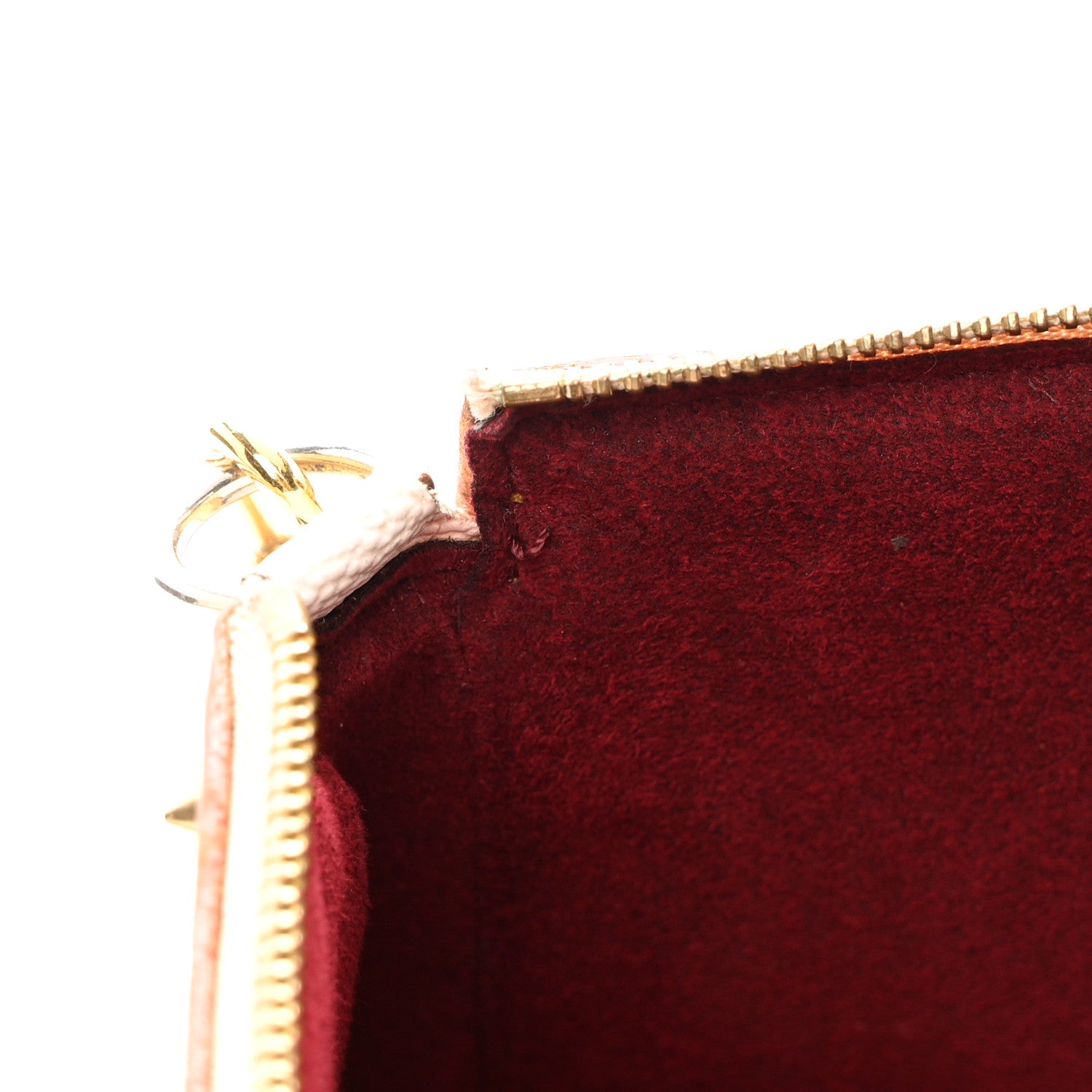 Louis Vuitton Monogram Multicolor Pochette Accessories White 12 of 16