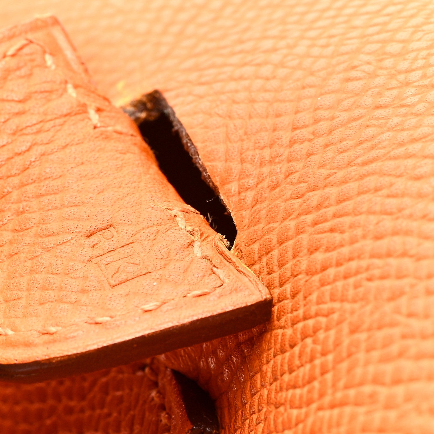 Hermes Epsom Evelyne II PM Orange 7 of 11