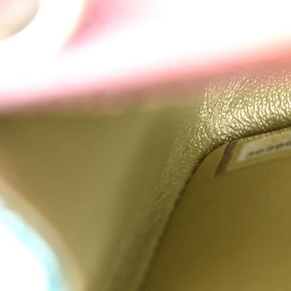 Chanel Metallic Goatskin Quilted Mini 2.55 Reissue Flap Multicolor 9 of 11