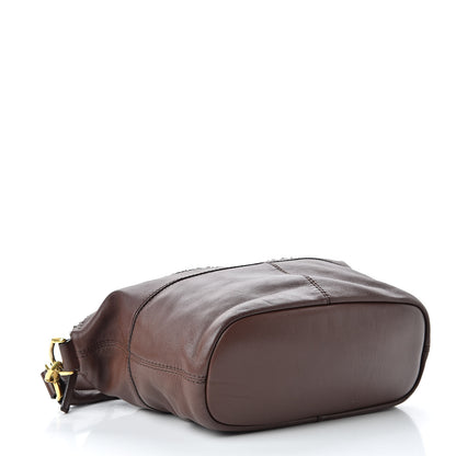 Givenchy Lambskin Studded Small Nightingale Dark Brown 4 of 17