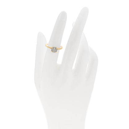 David Yurman 18K Yellow Gold Diamond 7mm Chatelaine Pave Ring 50 5.5 2 of 6
