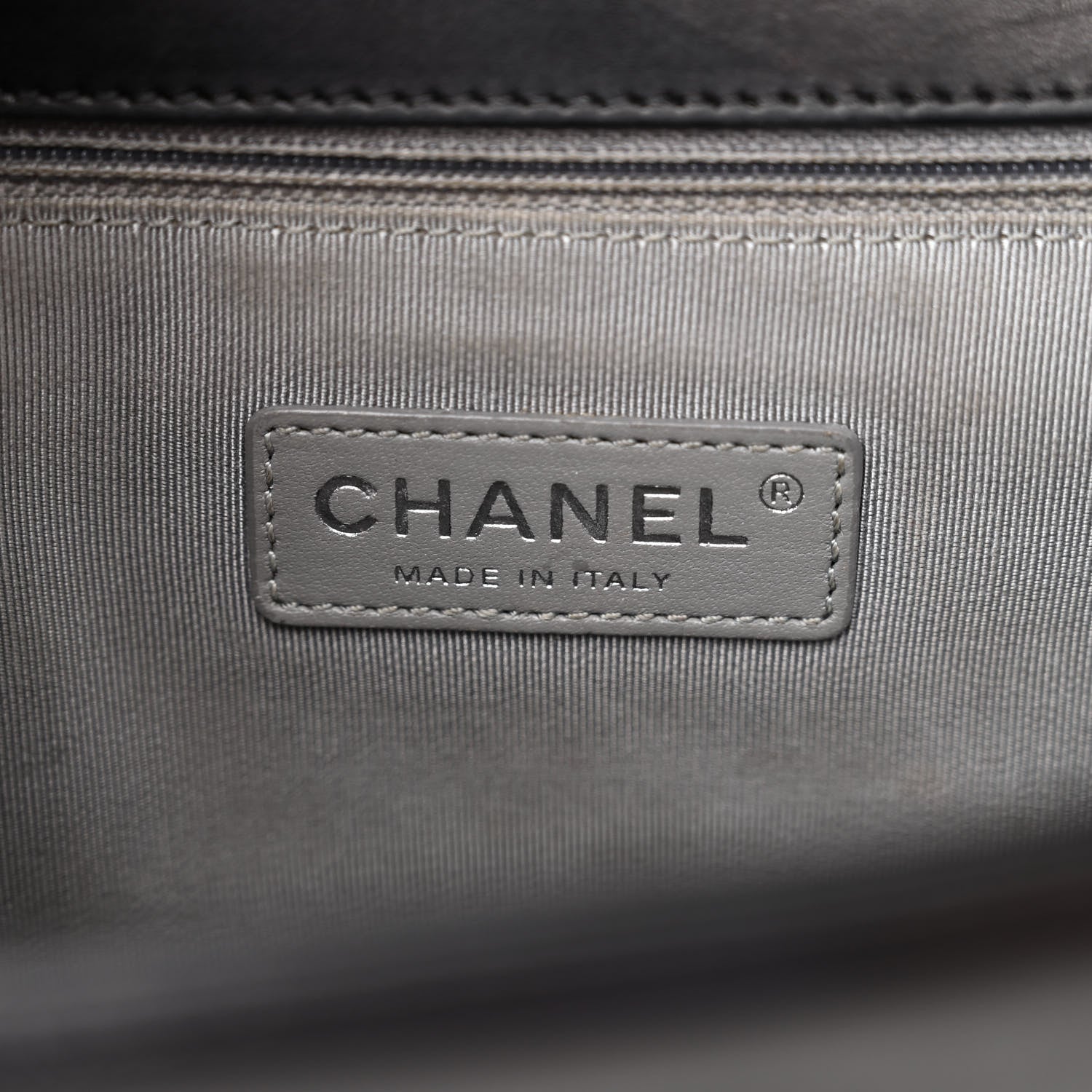 Chanel Calfskin Quilted Large Boy Flap Black 6 of 13