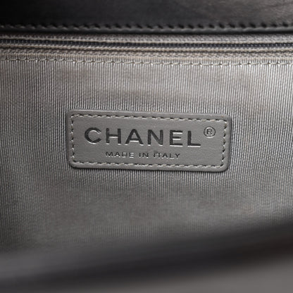 Chanel Calfskin Quilted Large Boy Flap Black 6 of 13