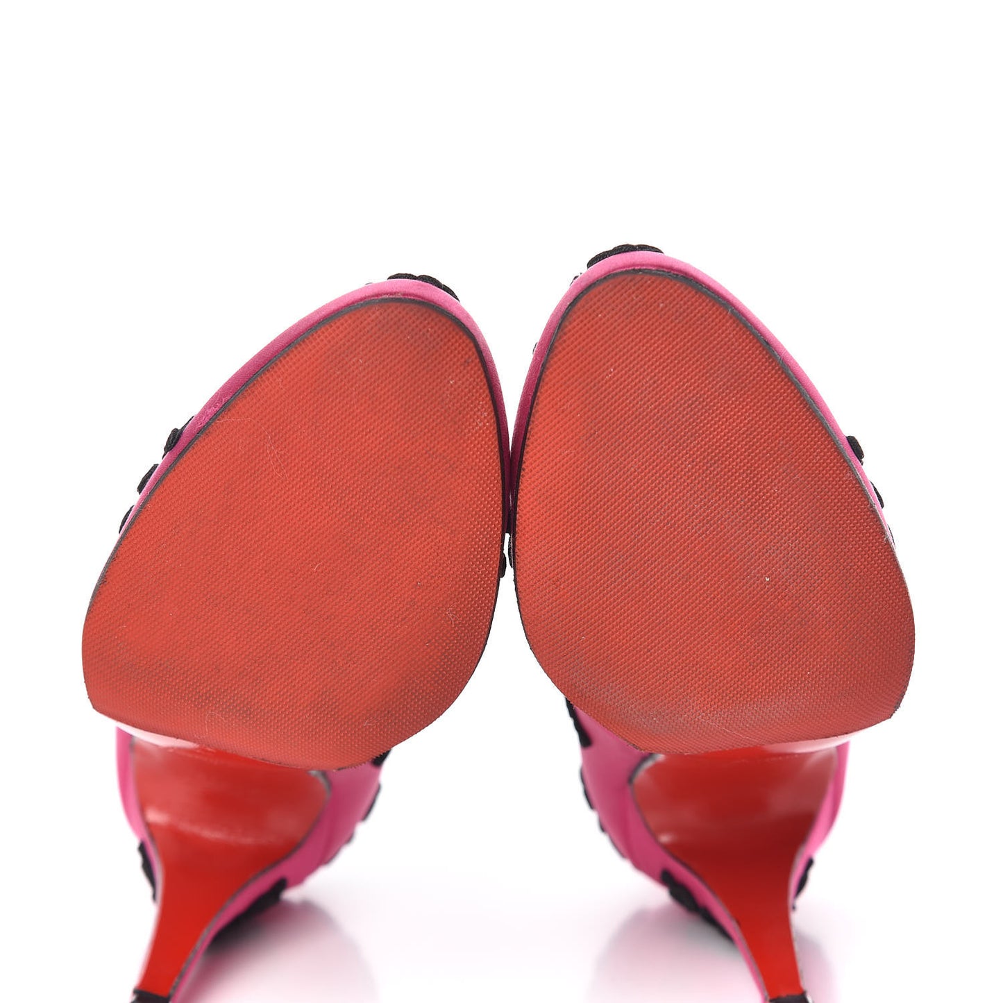 Satin Samira 100 Pumps 35.5 Pink Black