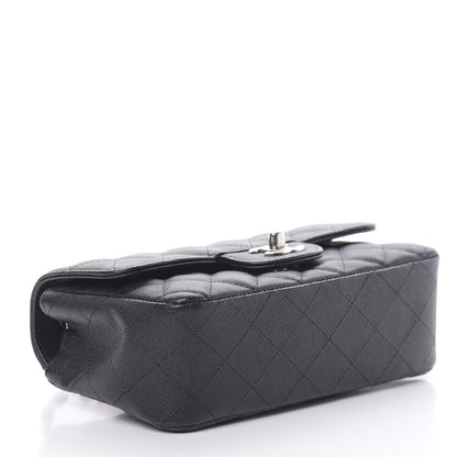 Chanel Caviar Quilted Mini Rectangular Flap Black 4 of 12