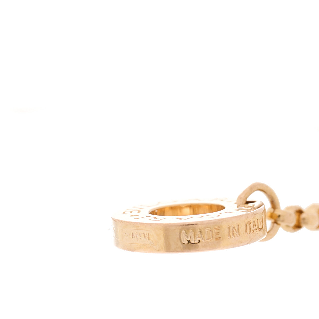 Bulgari 18K Rose Gold Mother of Pearl Divas' Dream Charm Bracelet SM 5 of 7