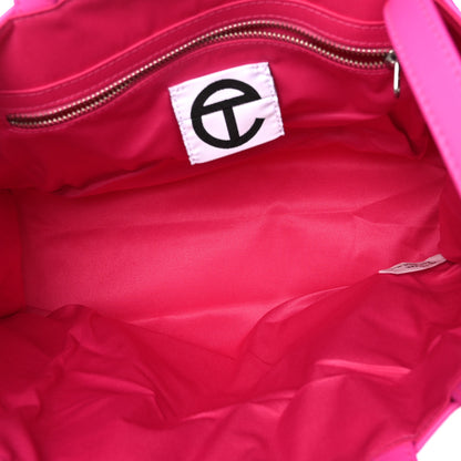 Telfar Vegan Leather Medium Shopping Bag Azalea 5 of 8