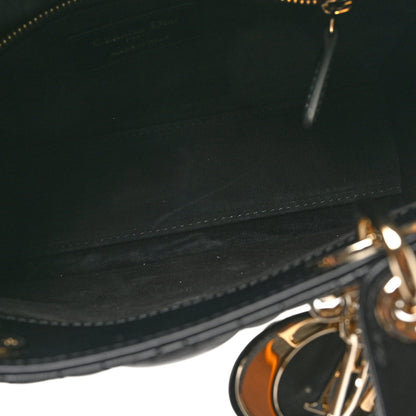 Christian Dior Lambskin Cannage Small My ABCDior Lady Dior Black 5 of 10