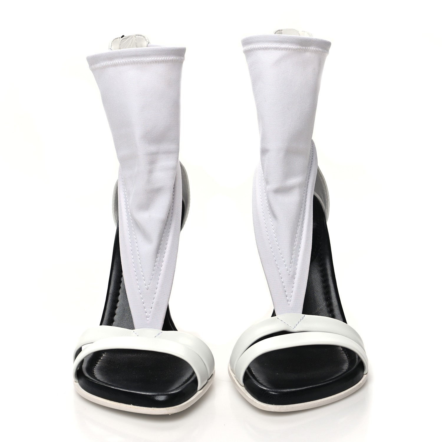Louis Vuitton Calfskin Call Back Sandals 37 White 2 of 8