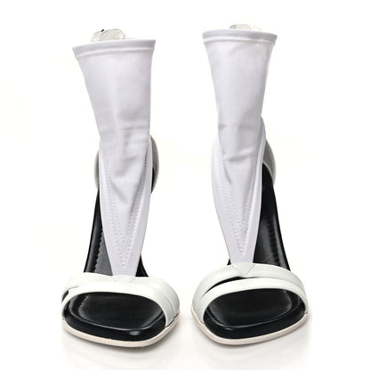 Louis Vuitton Calfskin Call Back Sandals 37 White 2 of 8