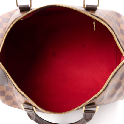 Louis Vuitton Damier Ebene Speedy 35 5 of 12
