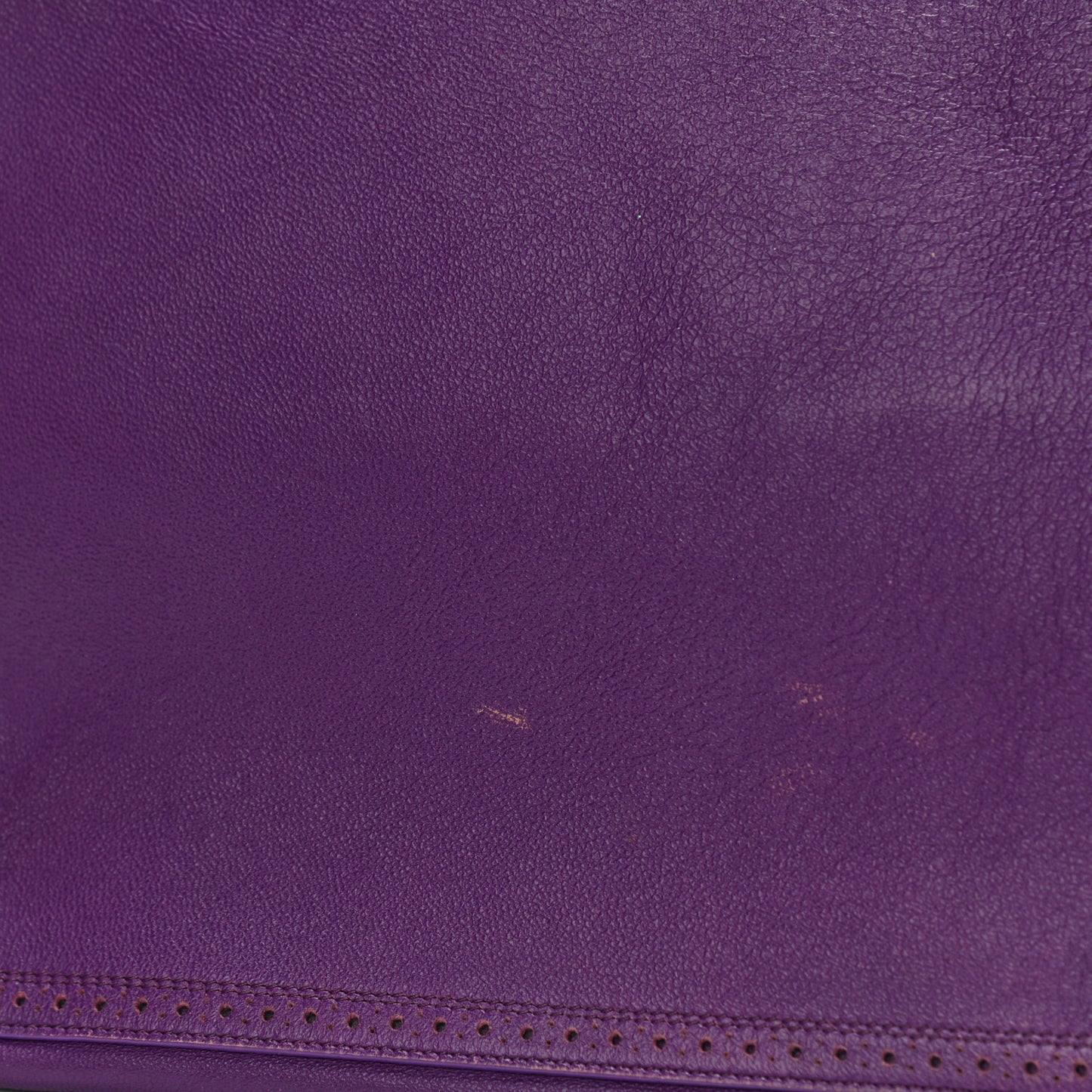 Agneau Classic Silver Hardware Riva Velo Purple