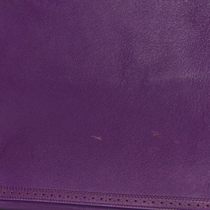 Balenciaga Agneau Classic Silver Hardware Riva Velo Purple 13 of 14