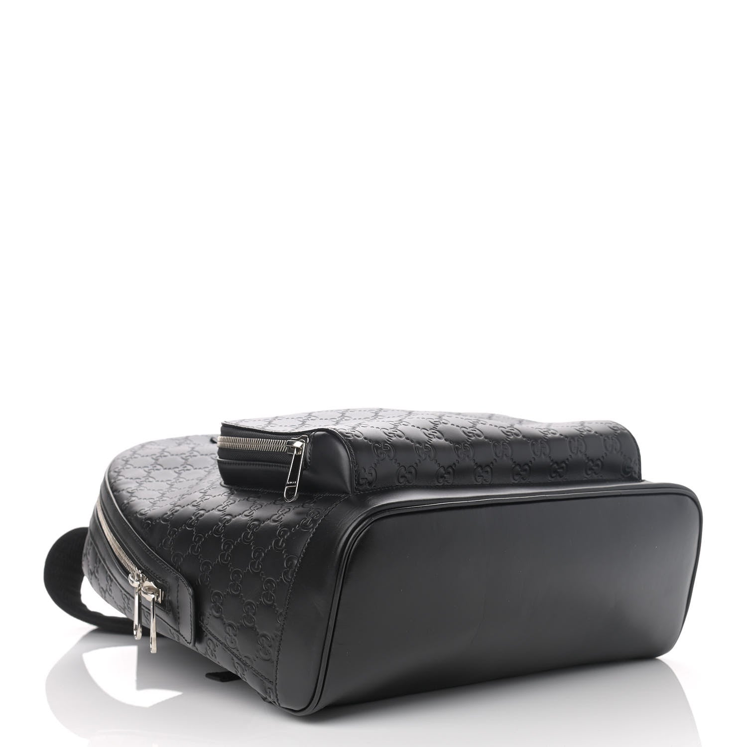Gucci Guccissima Signature Day Backpack Black 4 of 10