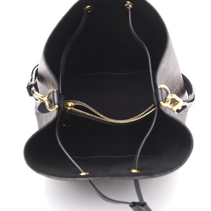 Louis Vuitton Monogram Neonoe MM Black 5 of 13
