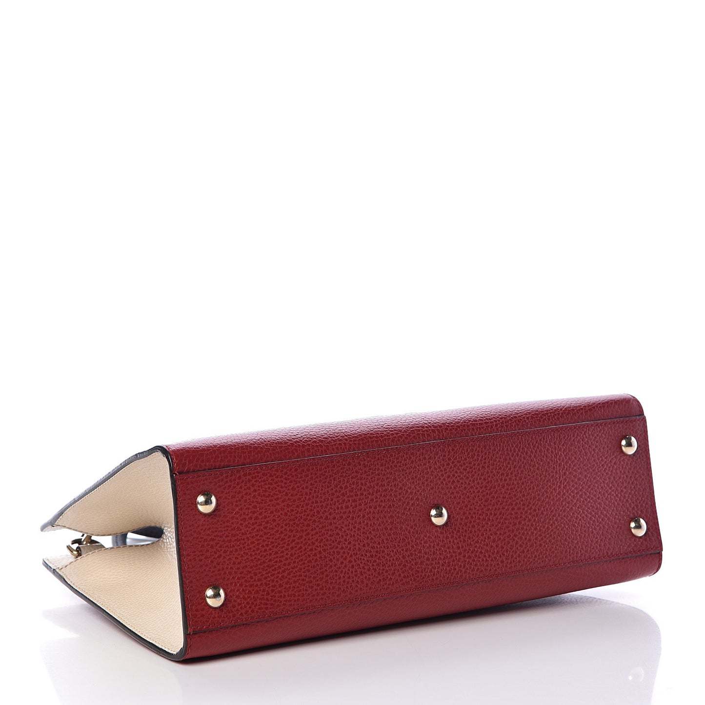 Dollar Calfskin Medium Soho Top Handle Satchel Hibiscus Red Mystic White Blue