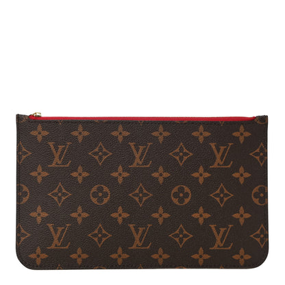 Louis Vuitton Monogram Neverfull MM GM Pochette Cherry 1 of 9