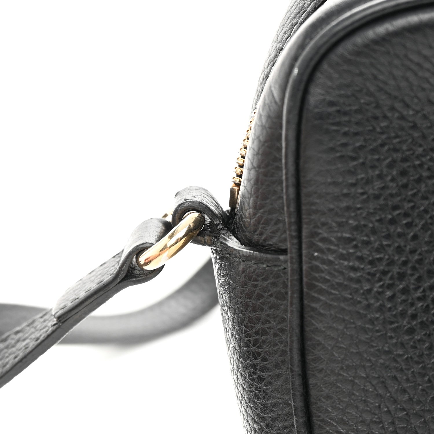 Gucci Pebbled Calfskin Small Soho Disco Bag Black 15 of 19