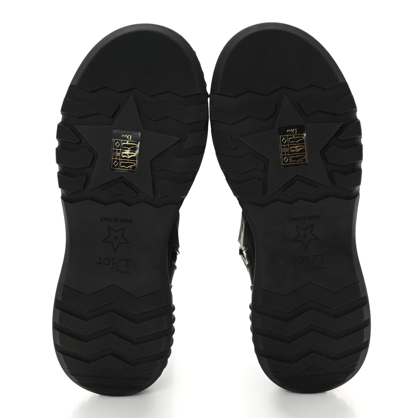 Neoprene Rubber Diorground Low Boots 38 Black