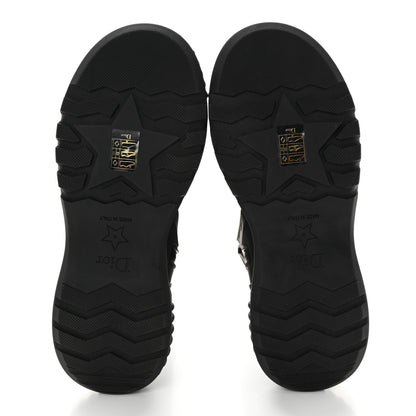 Christian Dior Neoprene Rubber Diorground Low Boots 38 Black 5 of 9