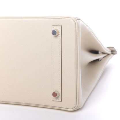 Hermes Epsom Birkin 30 Craie 10 of 11