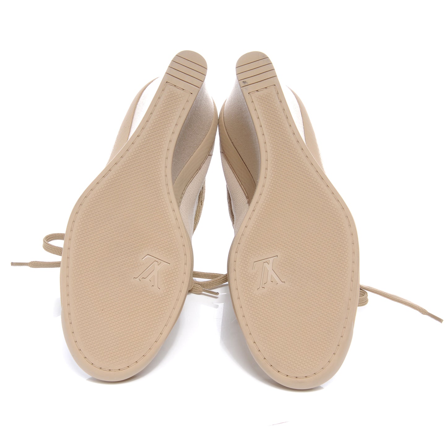 Suede Batignolles Wedges 38 Beige