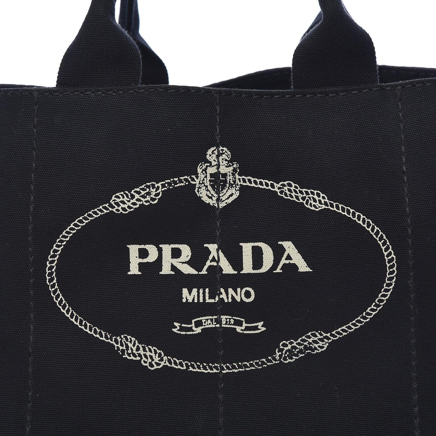 Prada Canapa Logo Tote Black 16 of 16