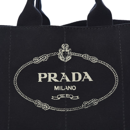Prada Canapa Logo Tote Black 16 of 16