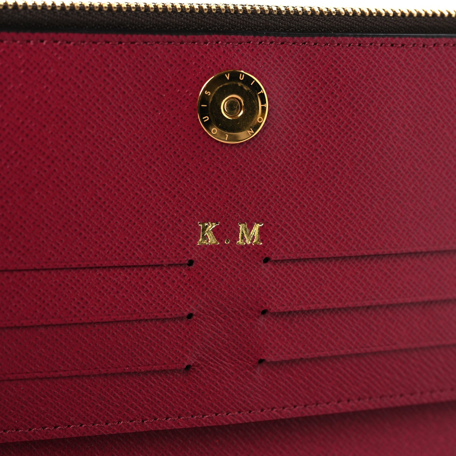 Louis Vuitton Monogram Adele Wallet Fuchsia Fuchsia 9 of 9