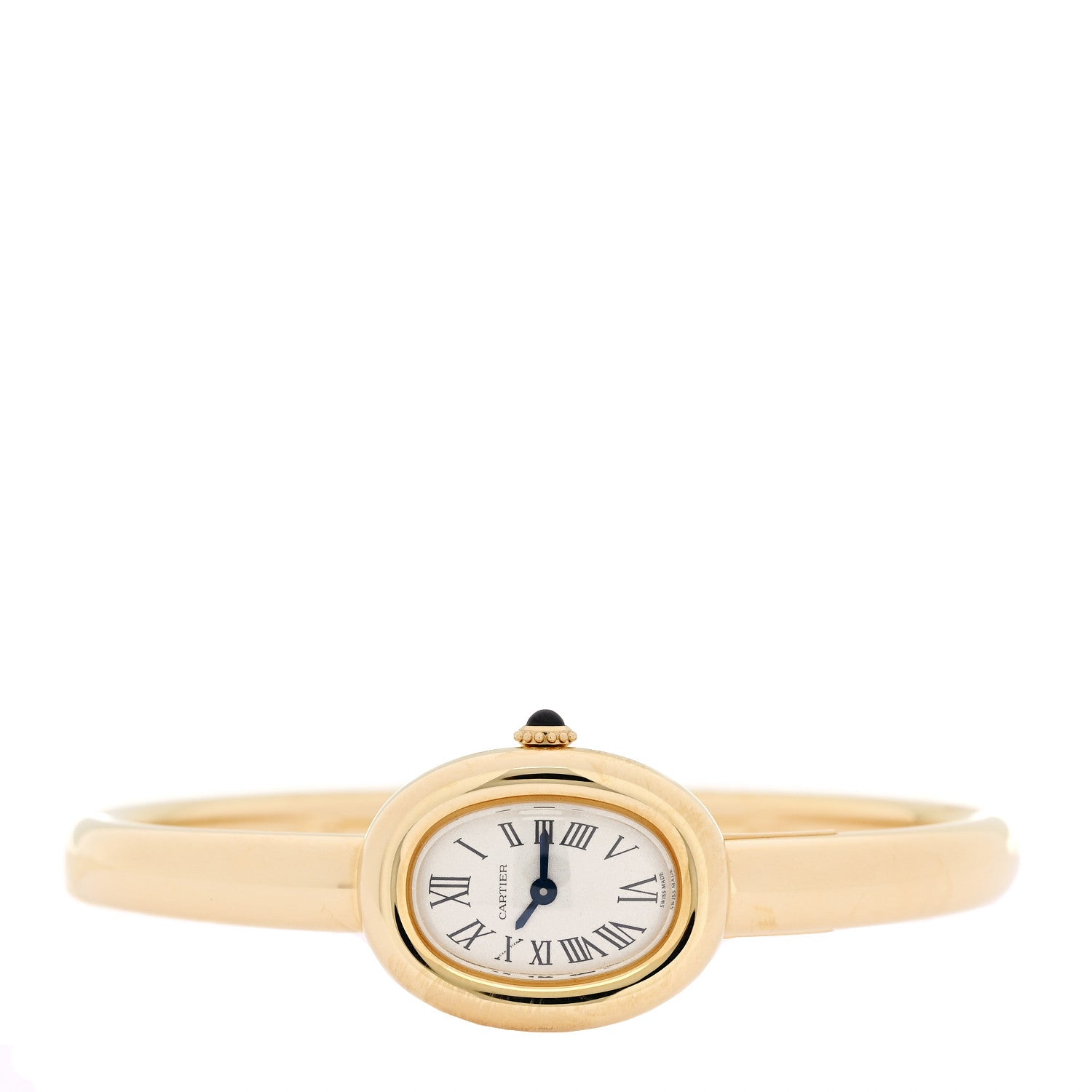 Cartier 18K Yellow Gold 19mm Baignoire Quartz Watch 2 of 5