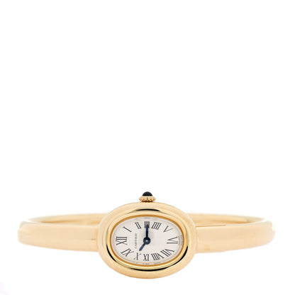 Cartier 18K Yellow Gold 19mm Baignoire Quartz Watch 2 of 5