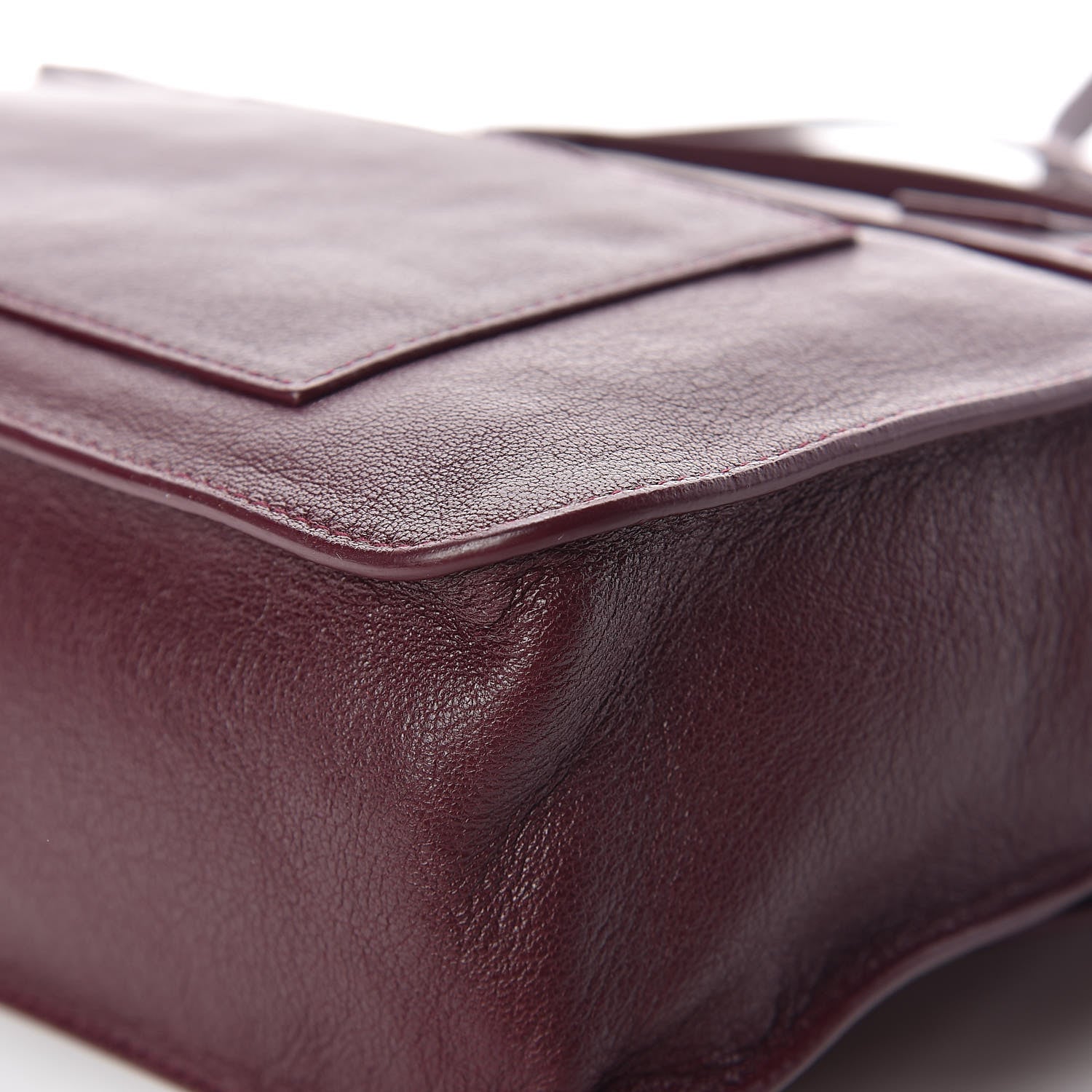 Proenza Schouler Lambskin Tiny PS1 Satchel Oxblood 13 of 14