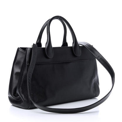 Chanel Calfskin Cerf Executive Shopper Tote Black 3 of 11