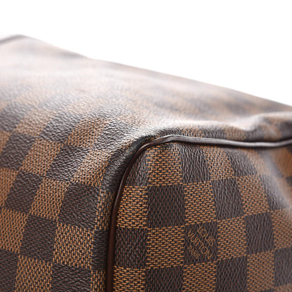 Louis Vuitton Damier Ebene Keepall Bandouliere 55 13 of 14