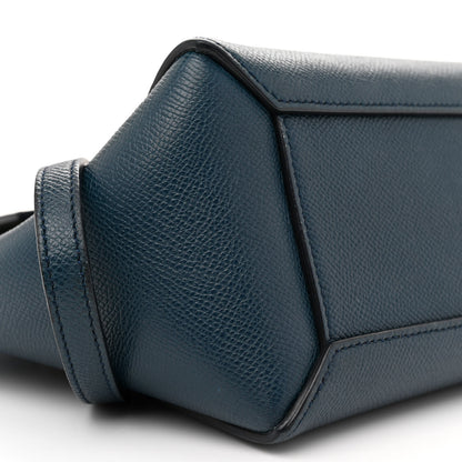 Celine Baby Grained Calfskin Nano Belt Bag Abyss Blue 8 of 13