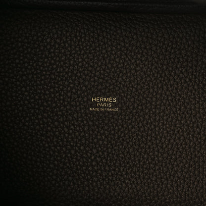 Hermes Taurillon Clemence Picotin Lock 18 PM Macassar 6 of 9